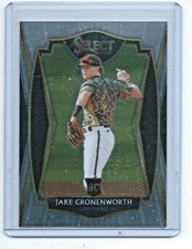 21 Panini Select Baseball Jake Cronenworth premier level white rookie San Diego