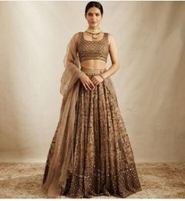 PRESENTING NEW NET LEHENGA CHOLI WITH DUPATTA FOR WEDDING AND RECEPTION WEAR