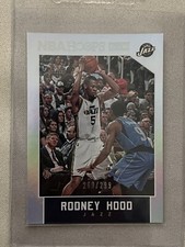 2015-16 Panini NBA Hoops Silver Parallel Rodney Hood Utah Jazz /299