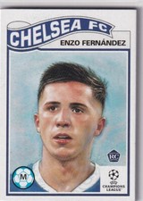 Living Moment 2023 Card No. 513 Enzo Fernandez Rookie Card RC. rookie card picture