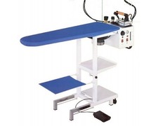 ASSE TAVOLO STIRO COMEL RISCALDATO ASPIRANTE E PIEGHEVOLE COMELUX C5  CALDAIA