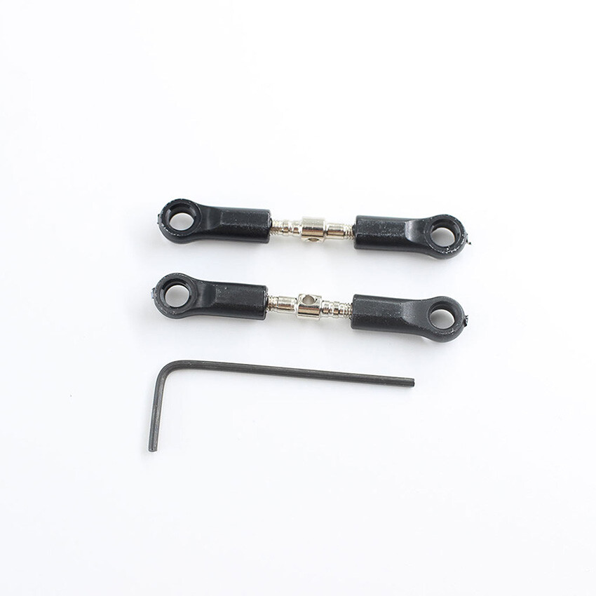 Adjustable Black Steering Rods for SCY RC Models 16101 16101 PRO 16102 16102 PRO