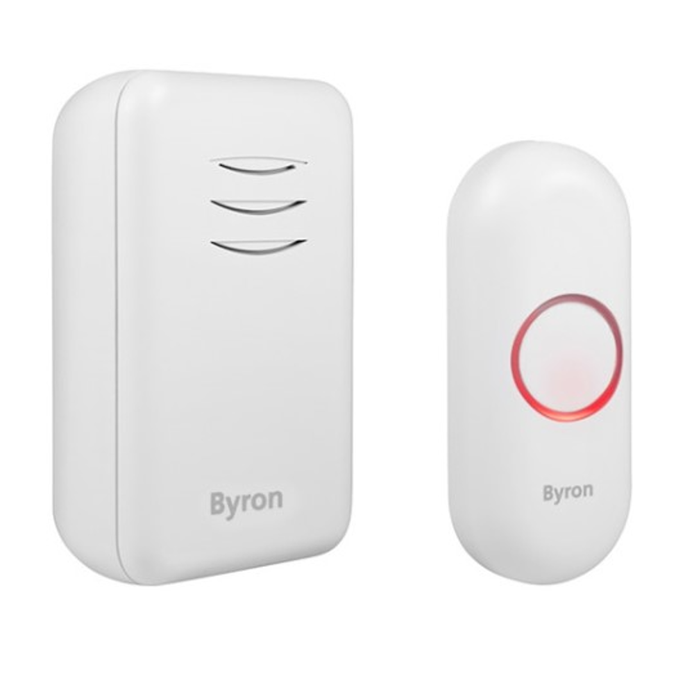 Byron DBY-22311SH Wireless Portable Doorbell Chime Set