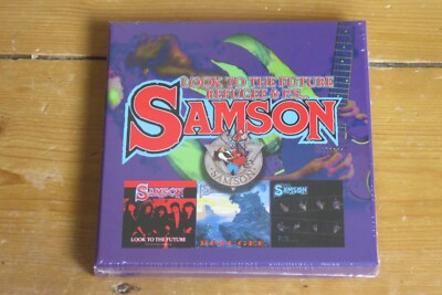 NEW/SEALED 3 CD box set - SAMSON - Look To The Future / Refugee / P.S....