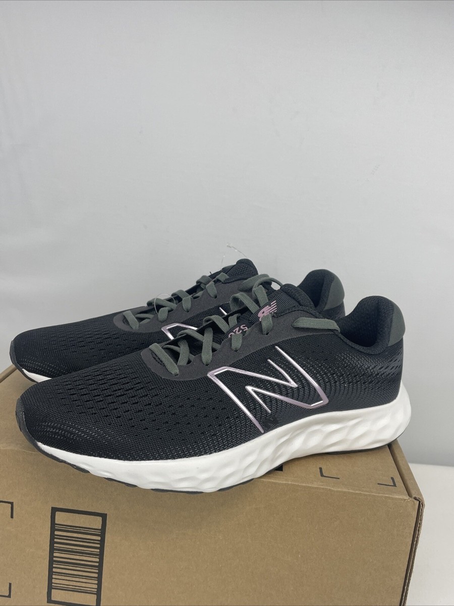 New Balance 520 V8 Running Shoe Black White Women 11/ Man  display picture 1