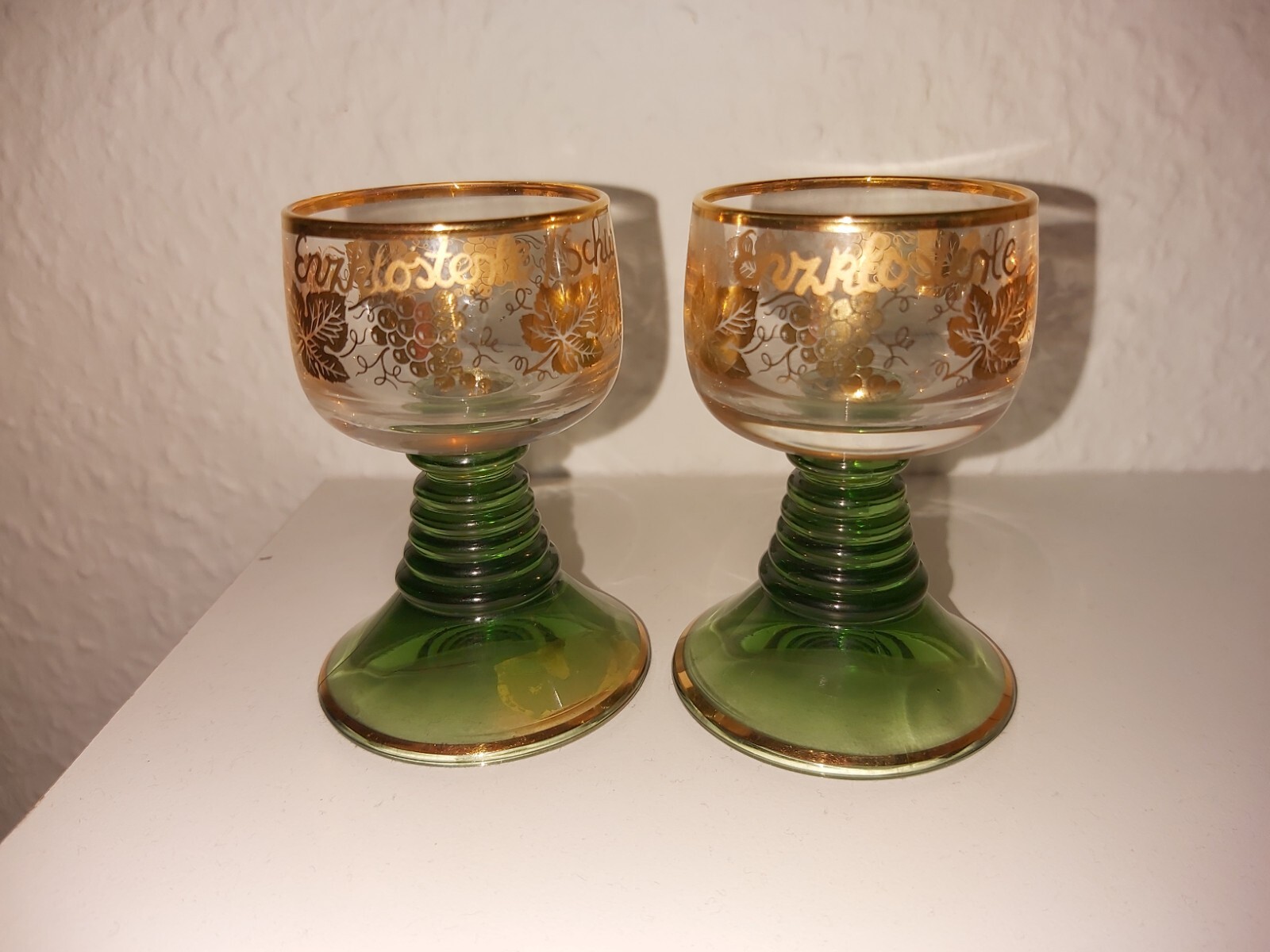 Mini Weinrömer, Schnapsgläser, Andenken Enzktostestle/Schw