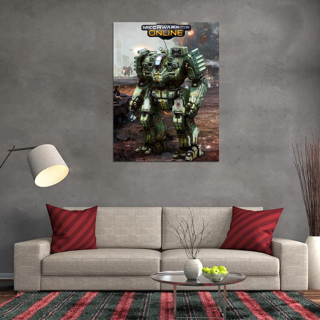V2415 Mechwarrior Online Battlemaster MWO Battletech Decor WALL POSTER ...