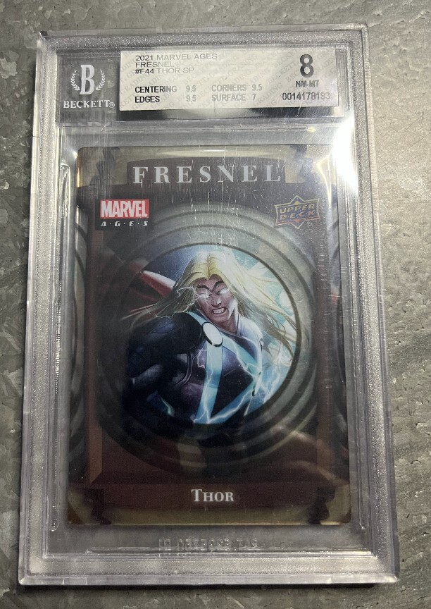 2020 Upper Deck Marvel Ages Fresnel Thor SSP