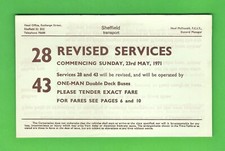 Sheffield Transport Bus