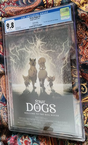 STRAY DOGS #3 CGC 9.8 4th PRINT - THE CRAFT COVER HOMAGE.