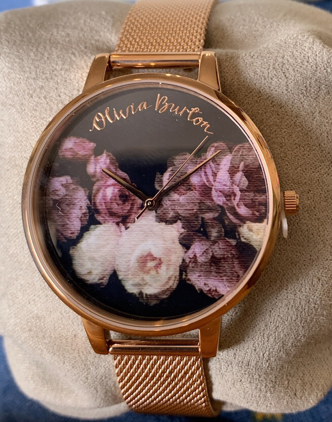 Olivia Burton Rose Gold Floral Watch Floral Watch Rose Gold  display picture 1