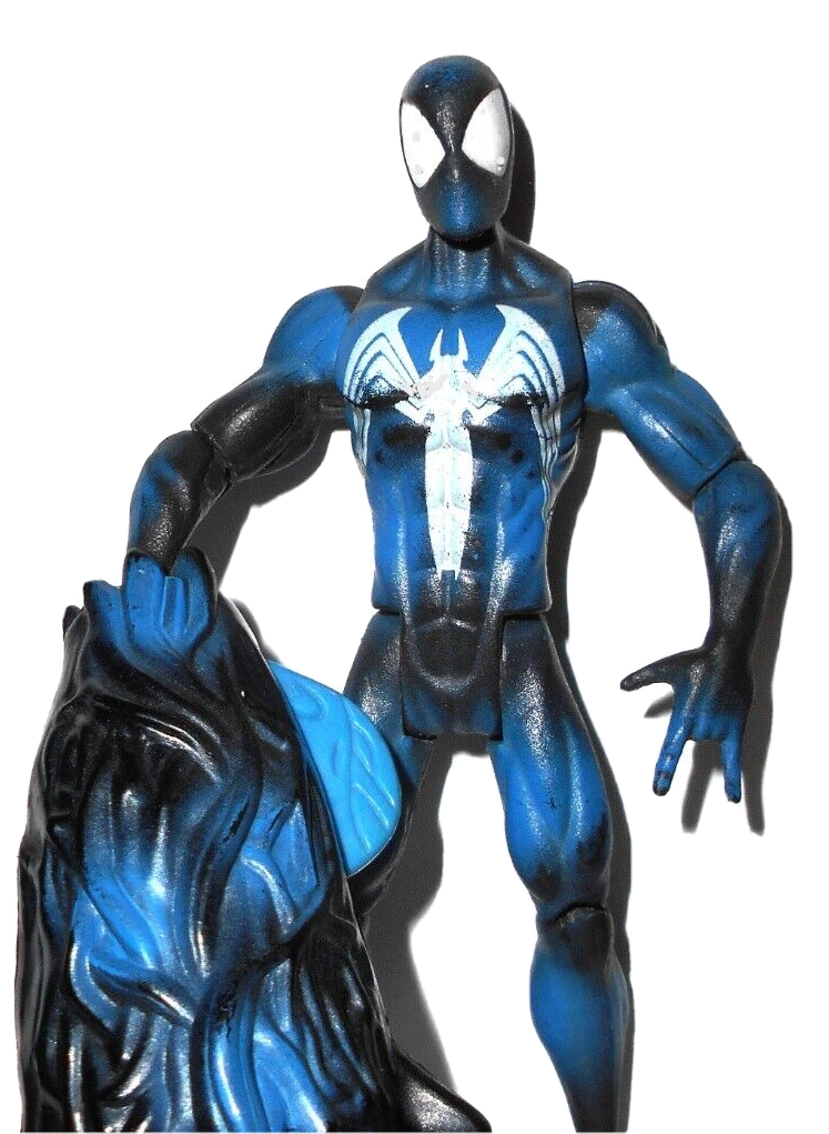 marvel universe SPIDER-MAN symbiote strike 2010 complete legends