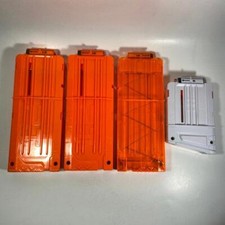 Nerf Elite Dart Ammo Magazine / Clip Lot Of 4