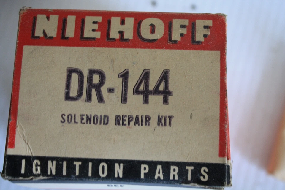 KIT REPARACIÓN SOLENOIDE CHEVROLET NIEHOFF DR-144 Foto 3 de 3