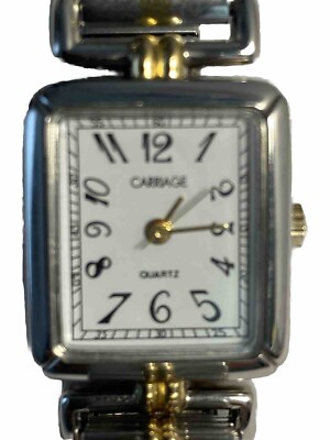 Carriage By Timex V7 Quartz Analog Elastic Band Easy Read NumeralsWomen s Watch