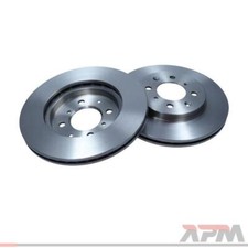 2x Maxgear 19-2400 Bremsscheibe Vorne für Honda Jazz Jazz II Jazz III City