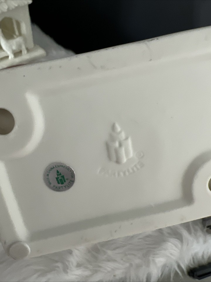 PartyLite Porcelain Candleholder P7313 O Little Town Shepards Christmas