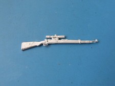 Deut. Gewehr 98 mit Zielfernrohr, WK II, RC Panzer Zubeh&ouml;r,Ma&szlig;stab 1:16