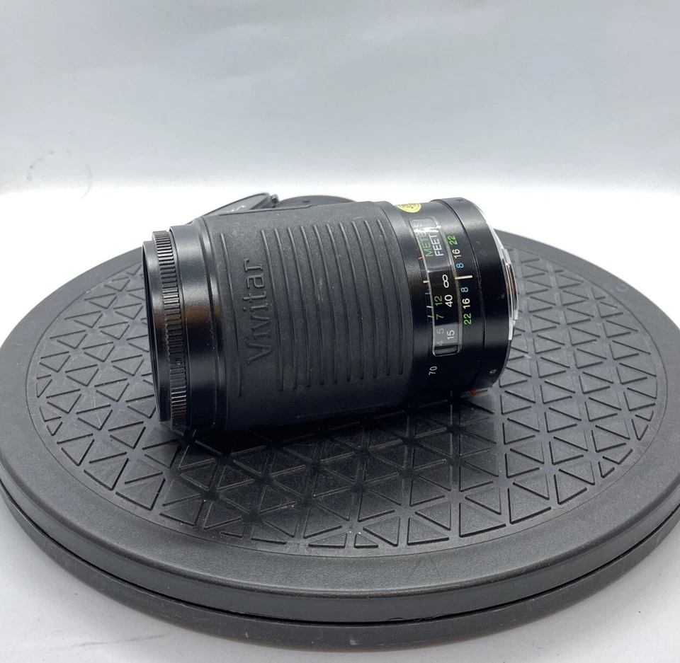 VIVITAR 70-210MM 1:4.5-5.6 MC AUTO FOCUS ZOOM - MINOLTA AF MOUNT - w/CAP,FILTER - Image 4 of 4