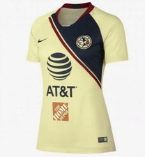 Club America Nike Women's 2018/19 Home Jersey – Yellow size M NWT