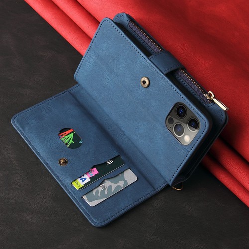 Skin Feel PU Leather Flip Wallet Case Phone Cover for OPPO 9i Find X5 Lite A96 - 第 11/15 張圖片
