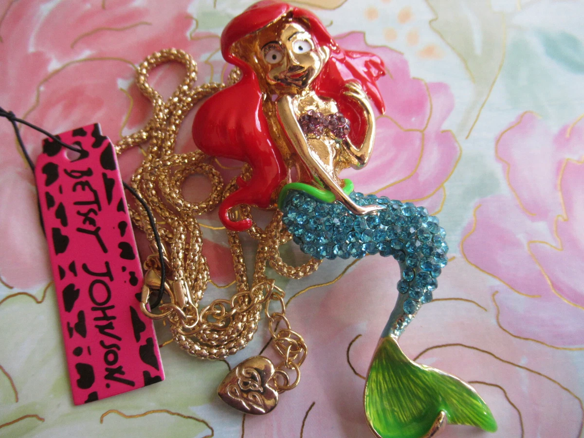 Betsey johnson mermaid watch cheap