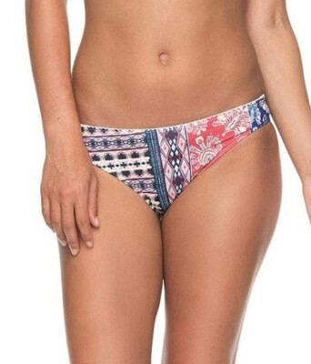 Roxy Women Bohemian Vibes Scooter Bikini Bottom Multi-color Size M 3341