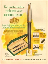 1951 Vintage ad for Eversharp retro pen Price  05/08/21