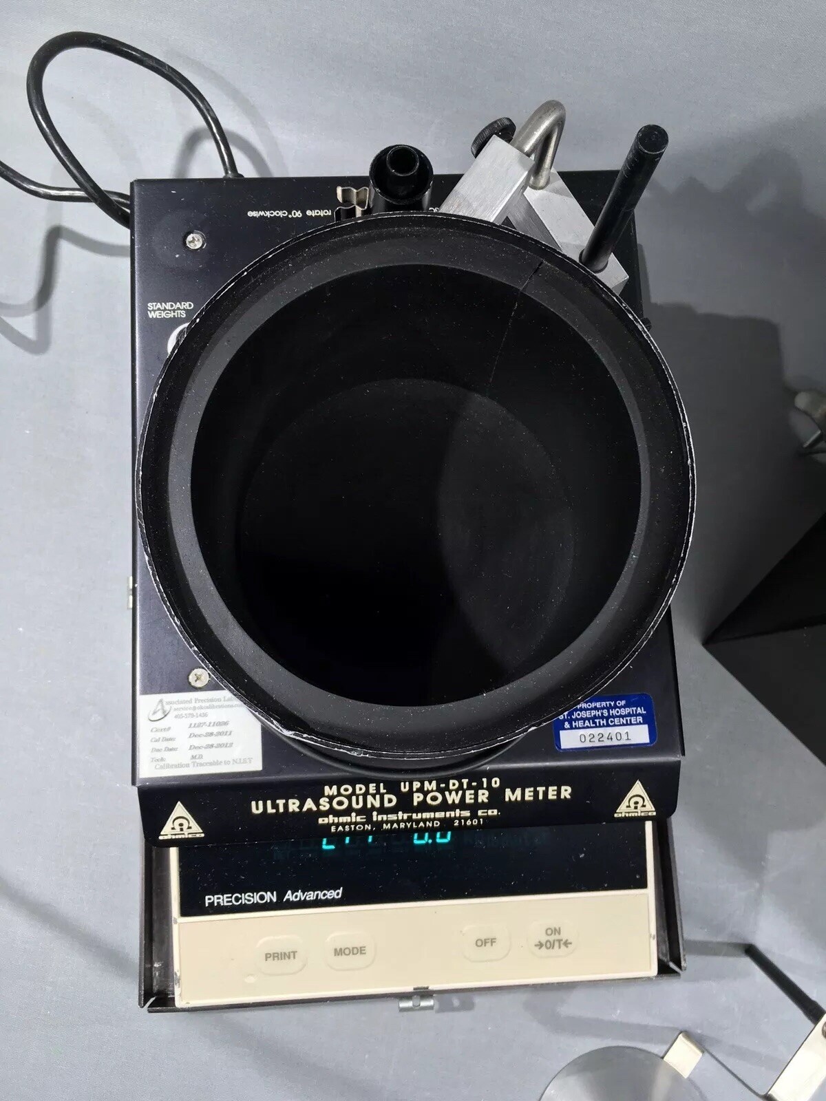 Ohmic Instruments Ultrasound Power Meter UPMDT10 GT400 eBay