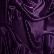 25 Yards 60" Purple Satin Fabric Shiny for Draping Wedding Runner Sash Overlay