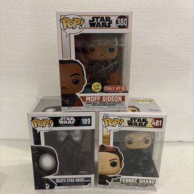 Funko Pop! Star Wars Vinyl Figures - Lot Of 3 Moff Fennec Droid