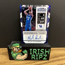 2020-21 Panini Contenders DP - Conference Ticket Auto - Nick Richards #90 /99