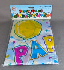  party favour party table cloth  size 132cm x 182cm new sealed 