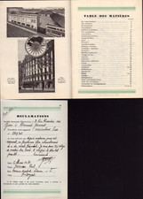 COURBEVOIE (92) factory / ART HOUSEHOLD ELECTRIC  ELECTRO-LUX  booklet in 1931