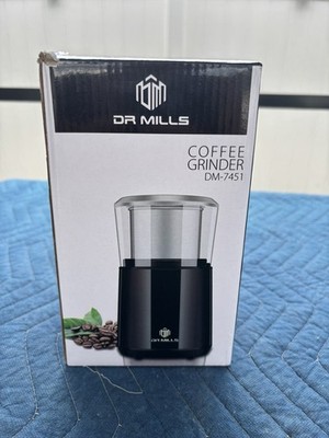 DR MILLS Coffee Grinder   Fresh Grind for Richer Flavor!