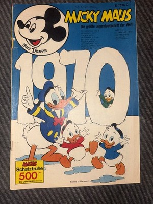 Micky Maus Heft 1, 3. Januar 1970