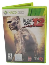 WWE '12 (Microsoft Xbox 360, 2011) CIB Complete With Manual 
