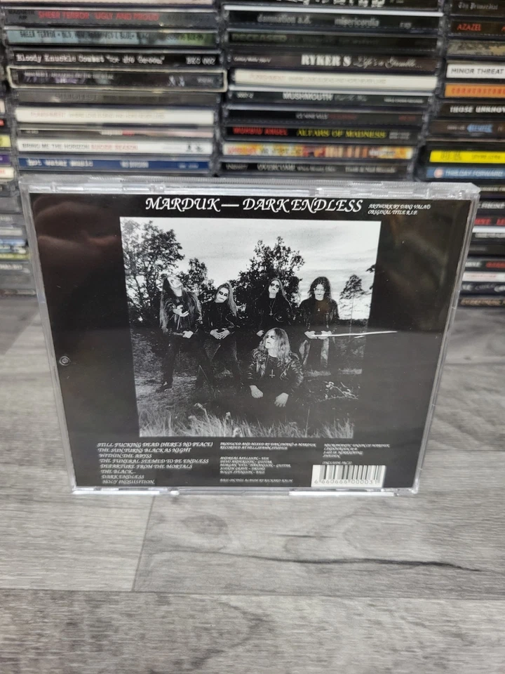 No Fashion Records Marduk Dark Endless CD 1992 NFR 003 Sweden Original Release - Imagem 2 de 4