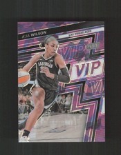 2025 Panini National Convention Gold Pack VIP #6 A'ja Wilson Purple Sparkle #/50