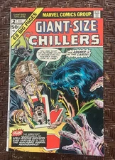 MARVEL GIANT-SIZE CHILLERS #2 -- MAY 1975 -- "THE PIT OF FEAR!"