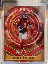 2025 Panini Phoenix - Xavier Worthy PARAGON Bronze /125 Kansas City Chiefs #11
