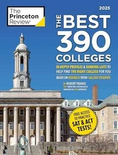 The Best 390 Colleges, 2025: - Paperback, by The Princeton Review; - Good