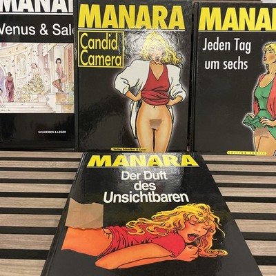 Manara Comics : Venus & Salome,candid Camera,jeden Tag Um Sechs, Der Duft Des ..