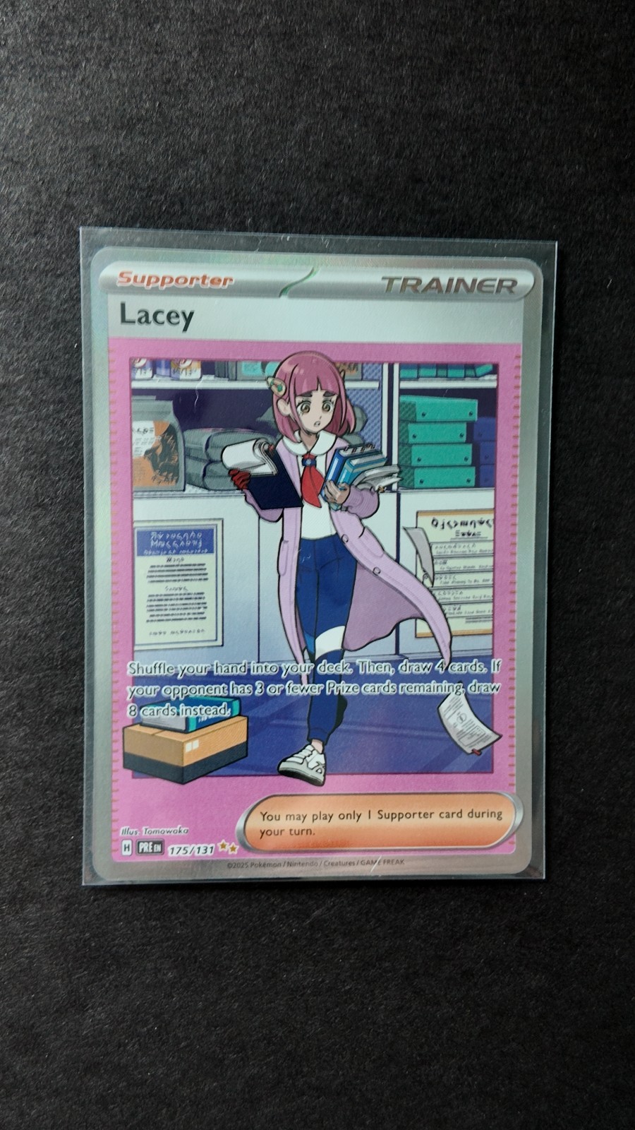 Lacey 175/131 Sv: Prismatic Evolutions Holo (Near Mint/Mint)