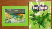 Disney USA Flubber Movie Lithograph Picture in Display Card & Original Envelope
