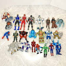 Mixed Lot of 21 Comic Figurines - Marvel, DC, Star Wars, Transformers - Must See