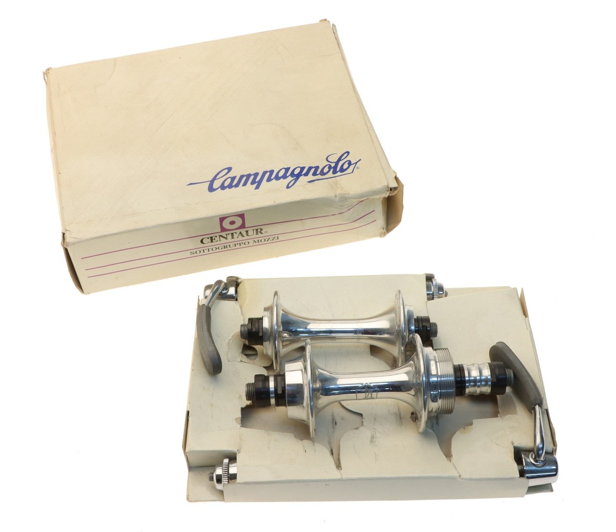 Campagnolo Centaur 32h Hubset 100mm 130mm BSC Freewheel NOS NEW