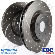 EBC Turbo Groove Sportbremsscheiben hinten für BMW 5er Touring E34 Bj. 1992-1996