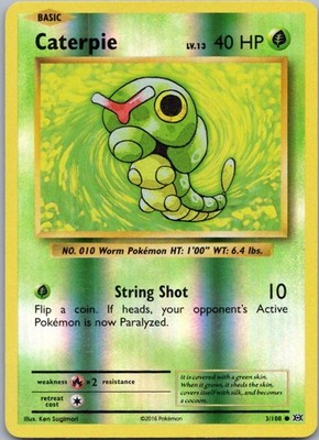 Caterpie Common XY - Evolutions 3/108 NM