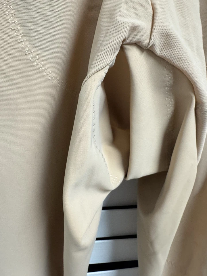 Honeylove Shape Wear Capri Womens 1X Beige  Sculptwave Seamless High Rise - Image 4 of 4